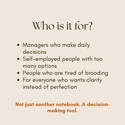 Decision Journal - English