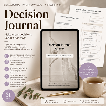 Decision Journal - English