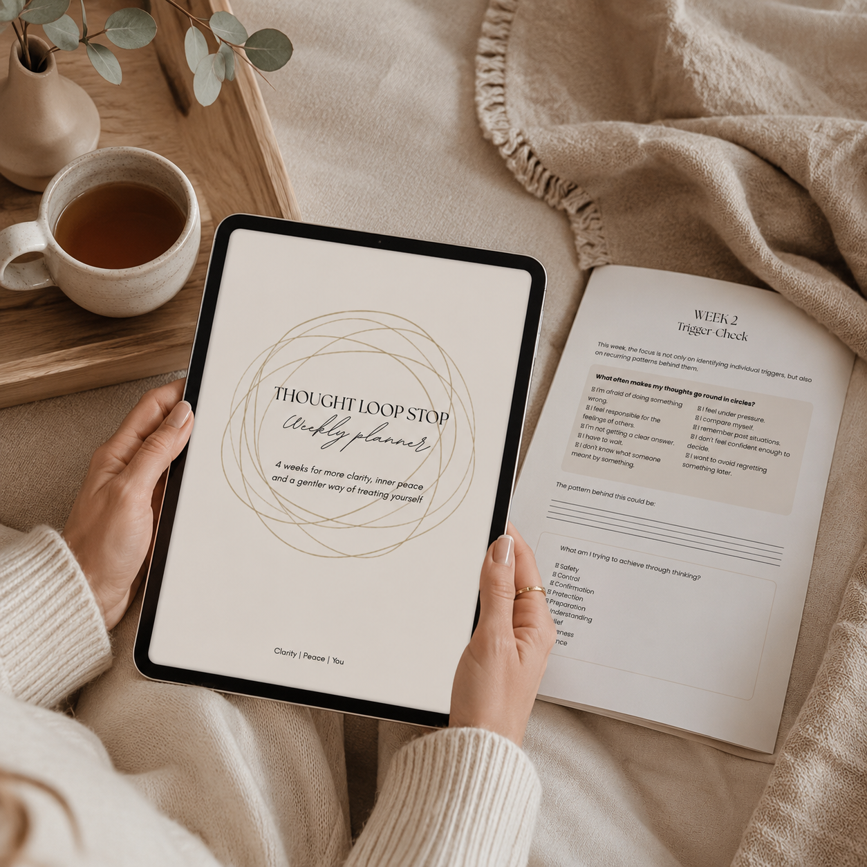 Thought Loop-STOP 4 Week Planner