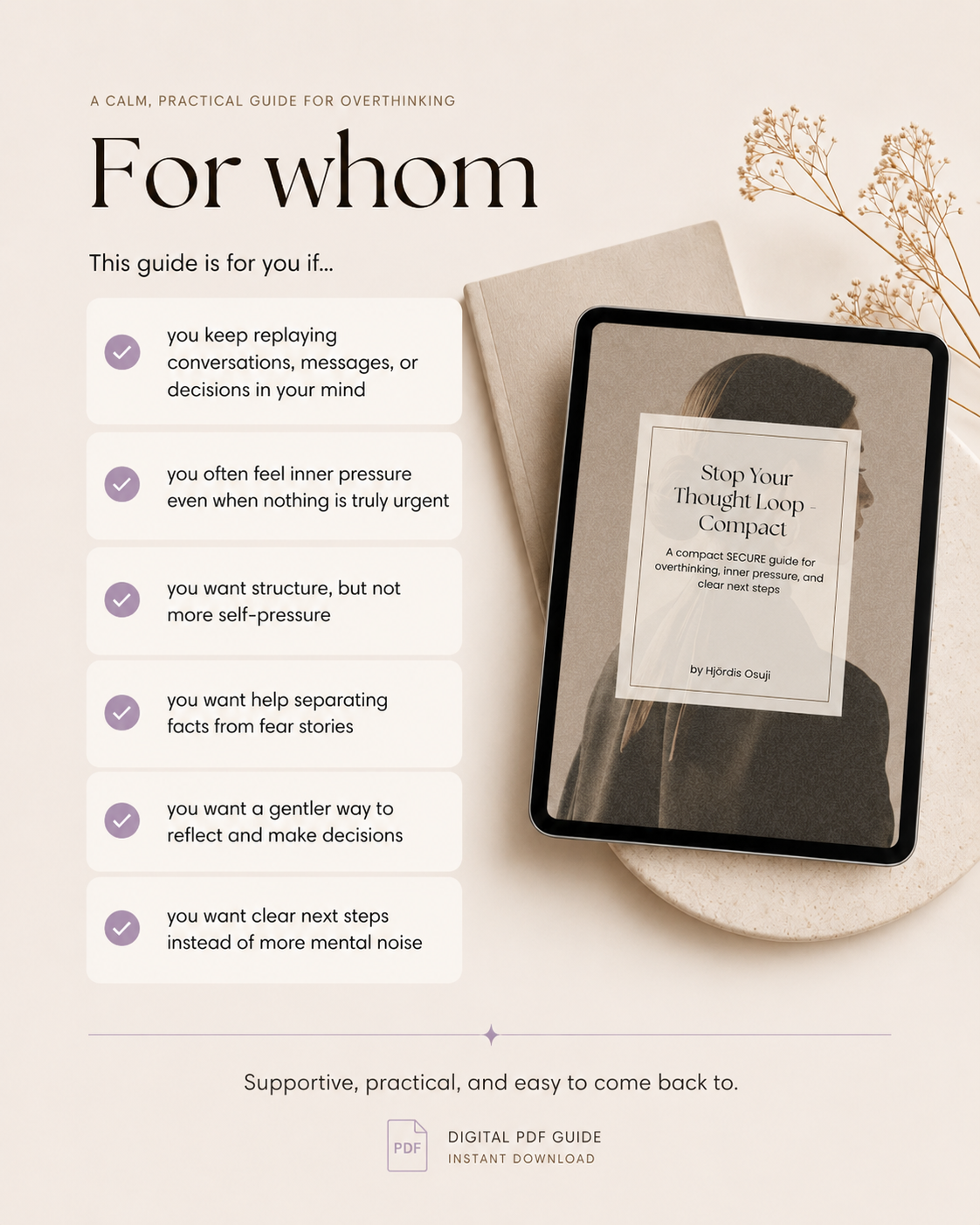 Workbook Stop Your Thought Loop - Compact