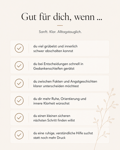 Dein Gedankenkarussel-Stop Kompakt