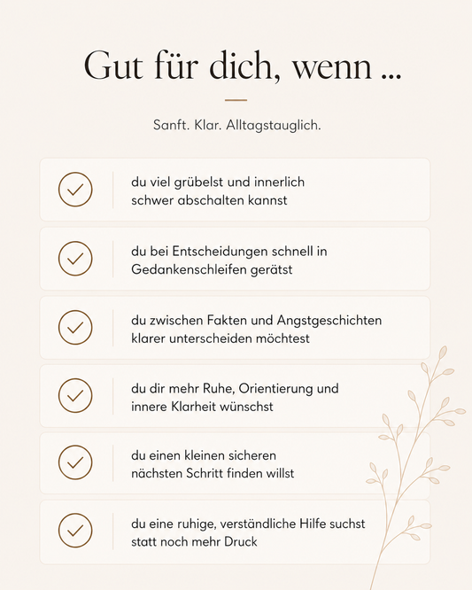 Dein Gedankenkarussel-Stop Kompakt