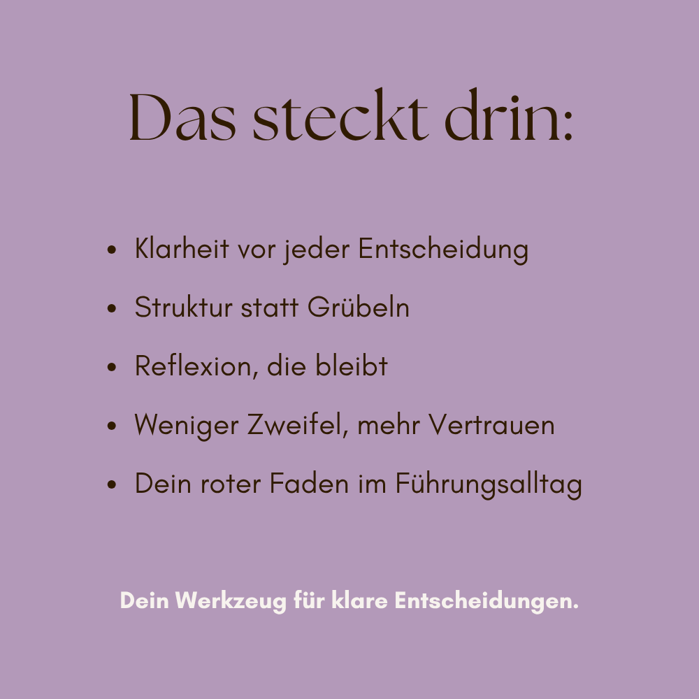 Decision Journal - Deutsch