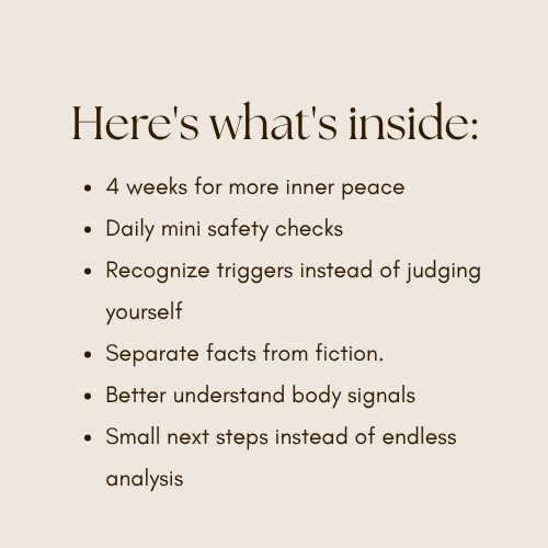 Thought Loop-STOP 4 Week Planner