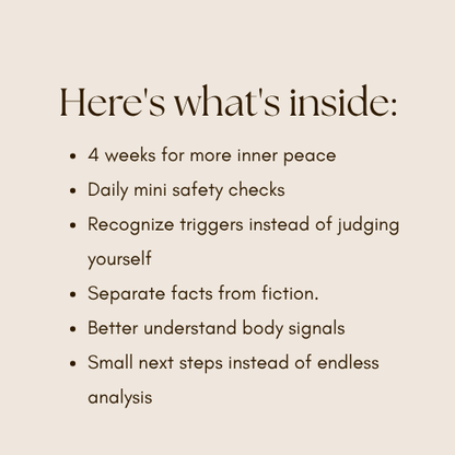 Thought Loop-STOP 4 Week Planner